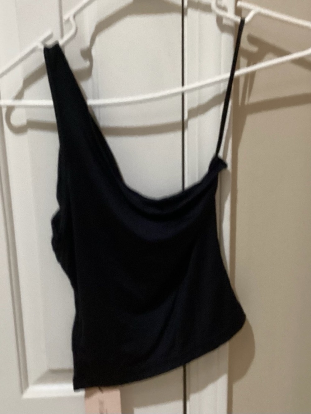 Fashion Nova Black Asymmetric Cowl Camisole - Picture 3 of 3